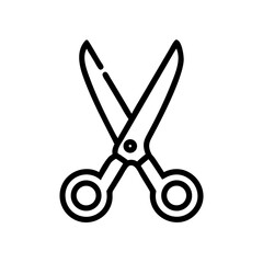 Scissors Icon for Creativity and Crafting Topics