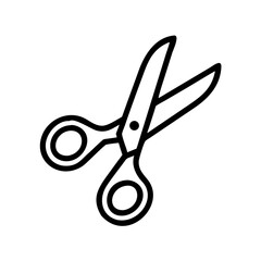 Scissors Icon for Creativity and Crafting Topics
