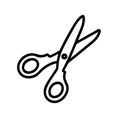 Scissors Icon for Creativity and Crafting Topics