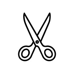 Scissors Icon for Creativity and Crafting Topics