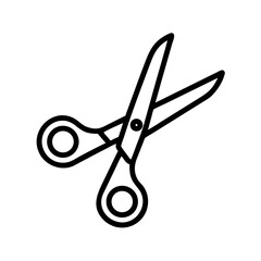 Scissors Icon for Creativity and Crafting Topics