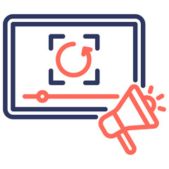 Video Promotion Icon