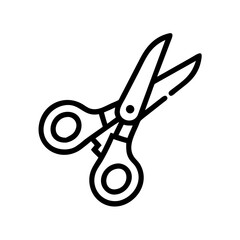 Scissors Icon for Creativity and Crafting Topics