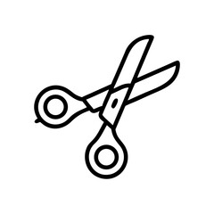 Scissors Icon for Creativity and Crafting Topics