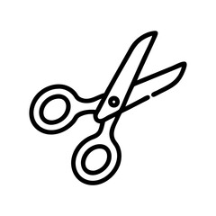 Scissors Icon for Creativity and Crafting Topics