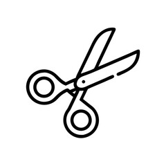 Scissors Icon for Creativity and Crafting Topics