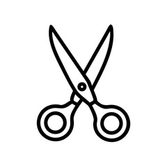 Scissors Icon for Creativity and Crafting Topics