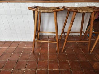 old wooden chair home interior