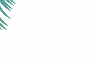 Obraz premium green leaves frame