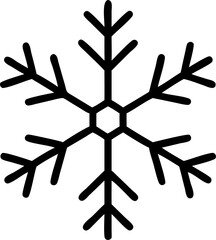 Crystal snowflakes on a frosty white background make for a perfect holiday design element