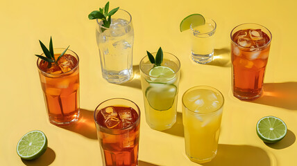 Refreshing Summer Cocktails with Citrus and Mint