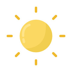 Cute Doodle Sun for Summer Holiday