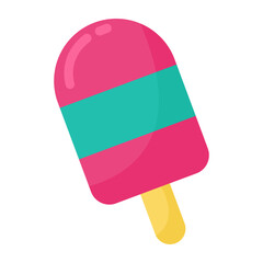 Cute Doodle Popsicle for Summer Holiday