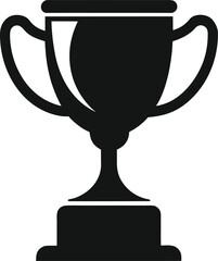 trophy cup icon in trendy flat style illustration graphic vector. American football, basketball, baseball, soccer, cricket.