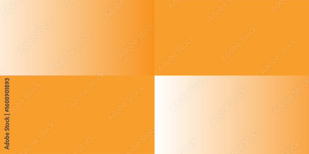 Fototapete vector orange line background curve element with white space for text and message design, overlappin