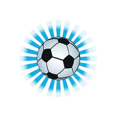Obraz premium Soccer ball vector