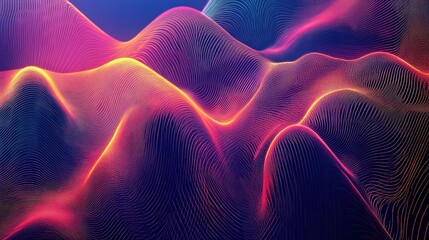 Fototapeta premium abstract colorful wave background