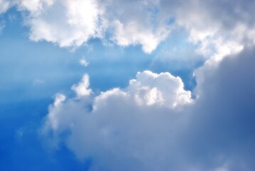 cloudy day with sunlight