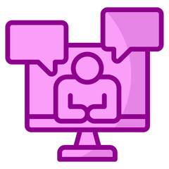 Online Meeting Icon