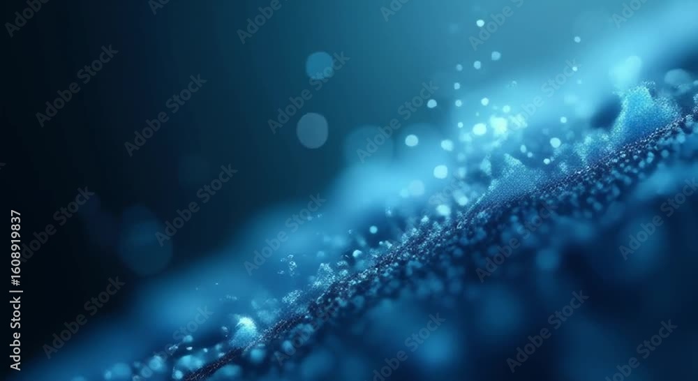 Aufkleber blue abstract background water droplets creating beautiful mesmerizing effect resolution image mak