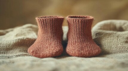 Cozy Knit Baby Booties