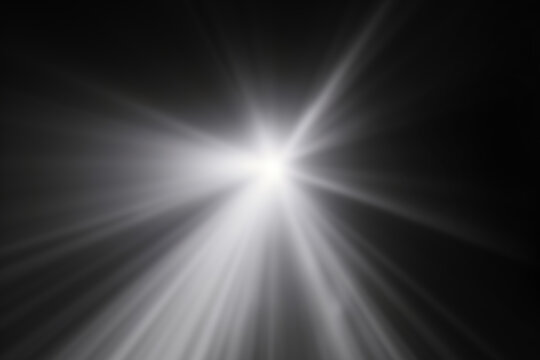 abstract light background, Abstract Golden Light Rays Shining from Top on Dark Background, Sunlight overlay isolated on black background