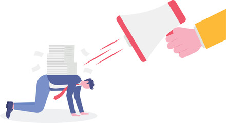 Workplace bullying and mental harassment from boss
