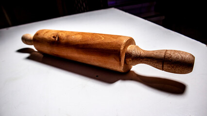 wooden rolling pin