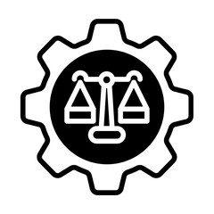 Law rule illustration for coloring page