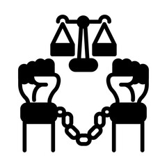 Law for crimimal illustration for coloring page