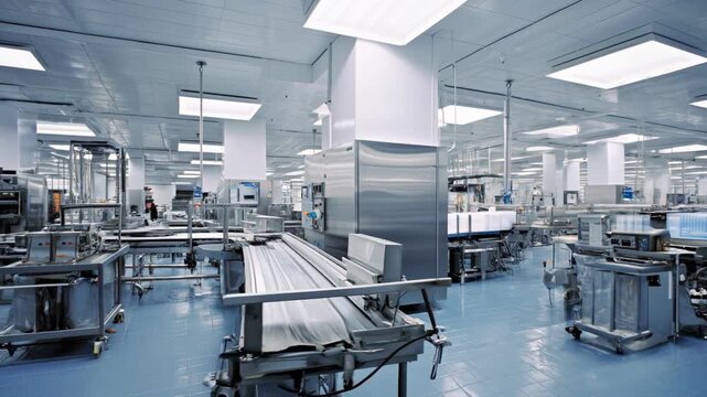 Clean manufacturing facility. AI.