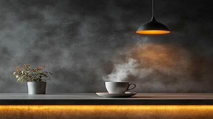 Warm Drink, Cozy Setting