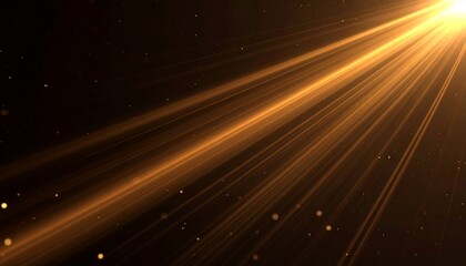 Overlay showing warm diagonal streaks of light with trailing oval bokeh and ambient flickering dust particles.