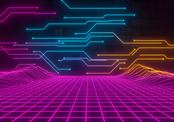 abstract digital background