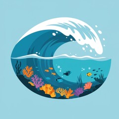 Ocean Life Vector

