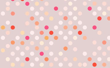 Seamless polka dots pattern