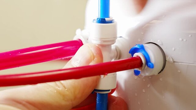 Connecting water filter T-fittings for a clear and efficient water system