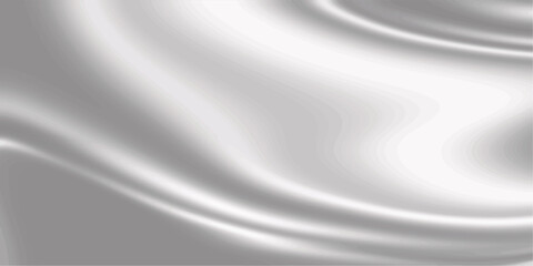 Abstract liquid gradient Background. White and Gray Fluid Color Gradient. Design Template For ads, Banner, Poster, Cover, Web, Brochure, Wallpaper, and flyer. Vector.
