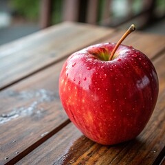 Fresh and Juicy Apples in Bright Light