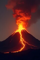 fire in the mountains