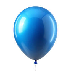 blue balloon isolated - on a white background png
