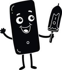 funny cartoon ice cream