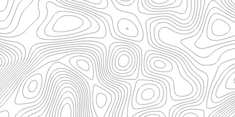 Abstract topo contour map on white background, minimalist pattern with wavy lines, Seamless pattern with lines topographic map, minimalistic luxury design with repeating wave lines, 