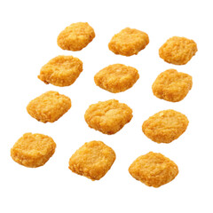 nuggets on transparent background