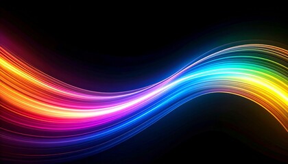 A multicolored light leak overlay with a rolling wave pattern, including subtle lens flare bursts and rainbow gradients moving diagonally
