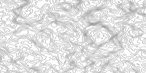 Abstract pattern black waves lines seamless pattern and topography map, white wave grid stripe line map topography, texture terrain lines and geometrics technology.