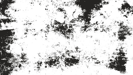 black and white grunge texture background, distressed grunge overlay vector texture, rough abstract vintage dirty texture, old scratched grunge surface texture template