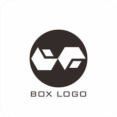 A set of editable vector box templates featuring isometric mockups, flat dieline layouts, and minimalist logo and icon designs. Ideal for product packaging, branding, and print use.