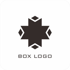 A set of editable vector box templates featuring isometric mockups, flat dieline layouts, and minimalist logo and icon designs. Ideal for product packaging, branding, and print use.