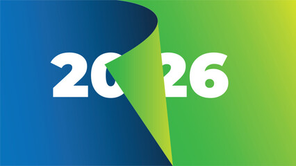 Happy New Year 2026 Transitioning to a Bright Future Celebration Design
